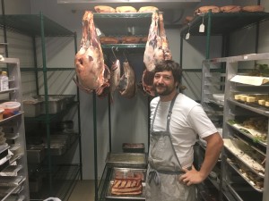 Apis Restaurant and Aviary on Highway 71 in Spicewood. Now that's a hell of a food locker. One of our Top 25 restaurants.