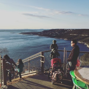 Harbinger of the full Lake Travis to come. This photo was taken in mid-January at the always photogenic Oasis.