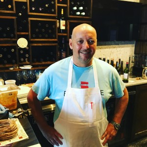 Owner and chef Julio at the new Epicure on Hwy 290 in Dripping Springs. Love his imagination!
