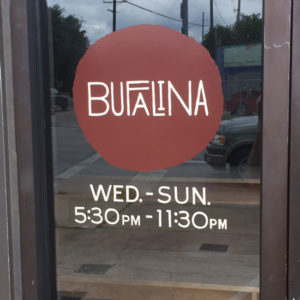 Bufalina Autin Texas Pizza