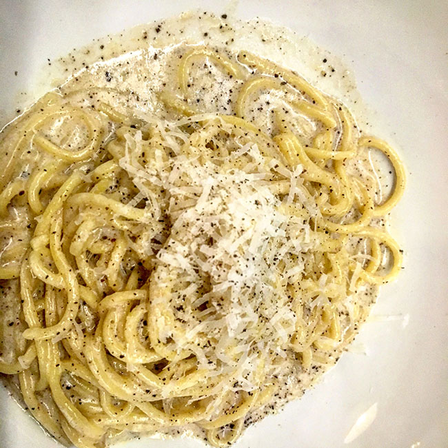 Cacio e Pepe Emmer Rye Austin Texas