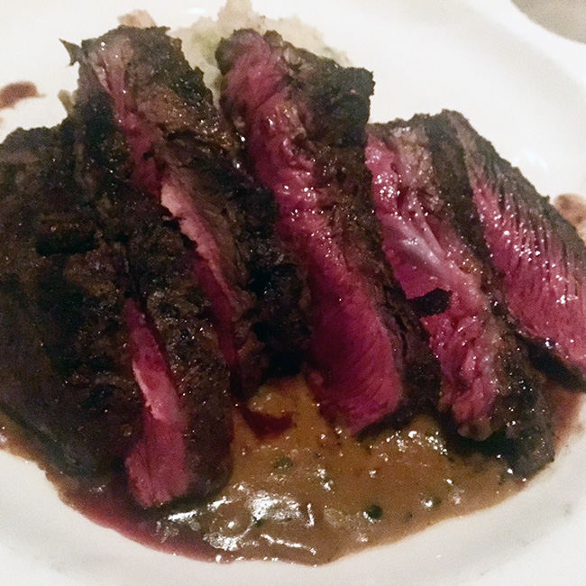 III Forks Flat Iron Steak