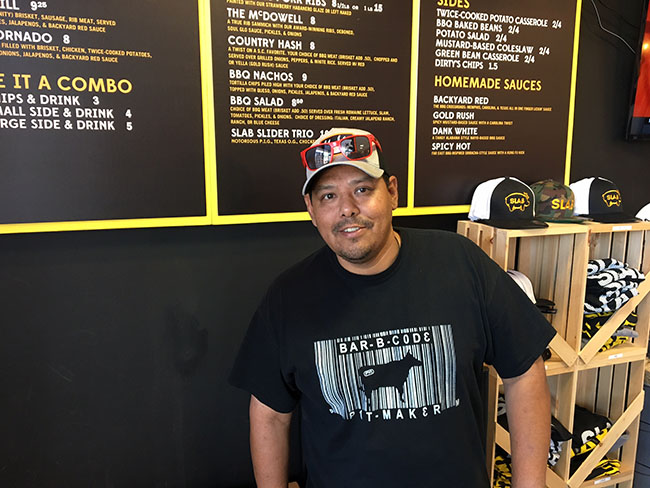 Slab BBQ Pitboss and Founder Mark Avalos