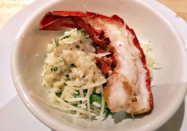 Jobell Cafe Lobster Tail Risotto
