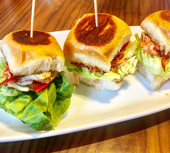 Lobster Sliders The League