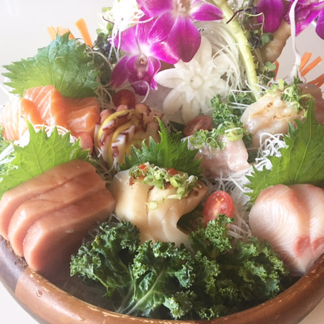 The Sashimi Platter EurAsia Sushi Bar & Seafood Austin TX
