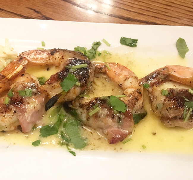 Verde's Mexican Parrilla Shrimp Limon