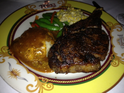 The Bone-In Ribeye at III Forks