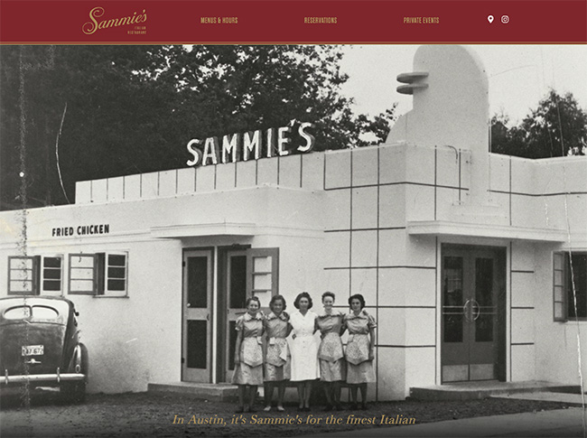 Sammie's Italian Austin Texas